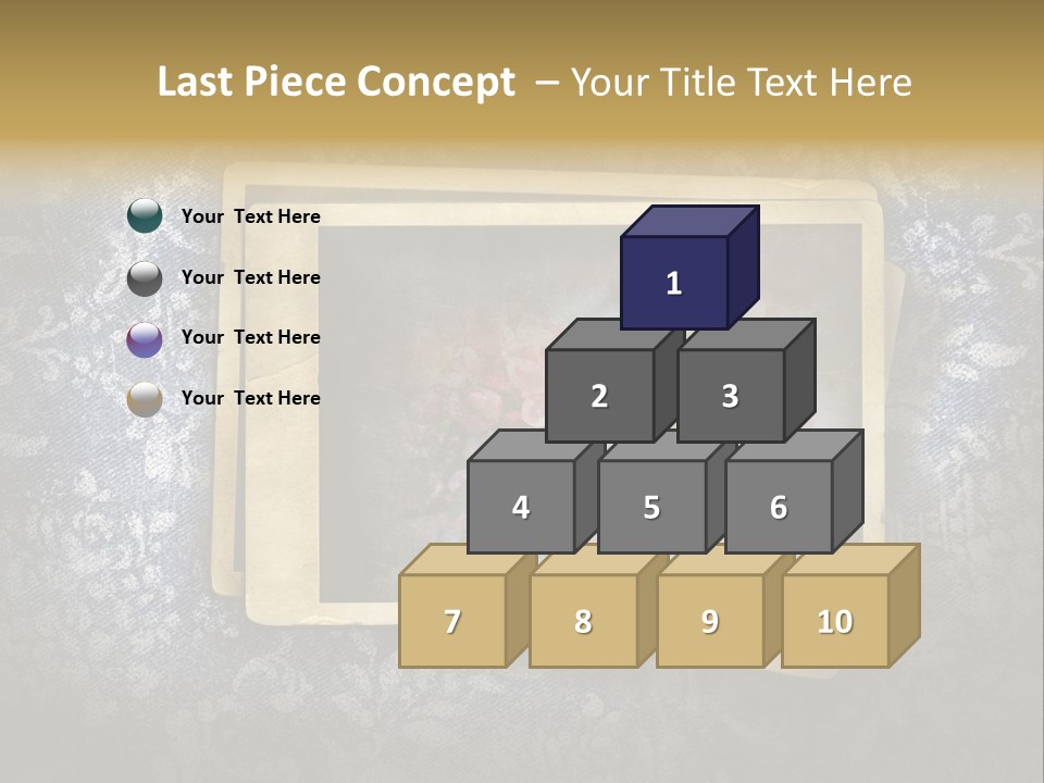 Scrapbook Template Aged PowerPoint Template