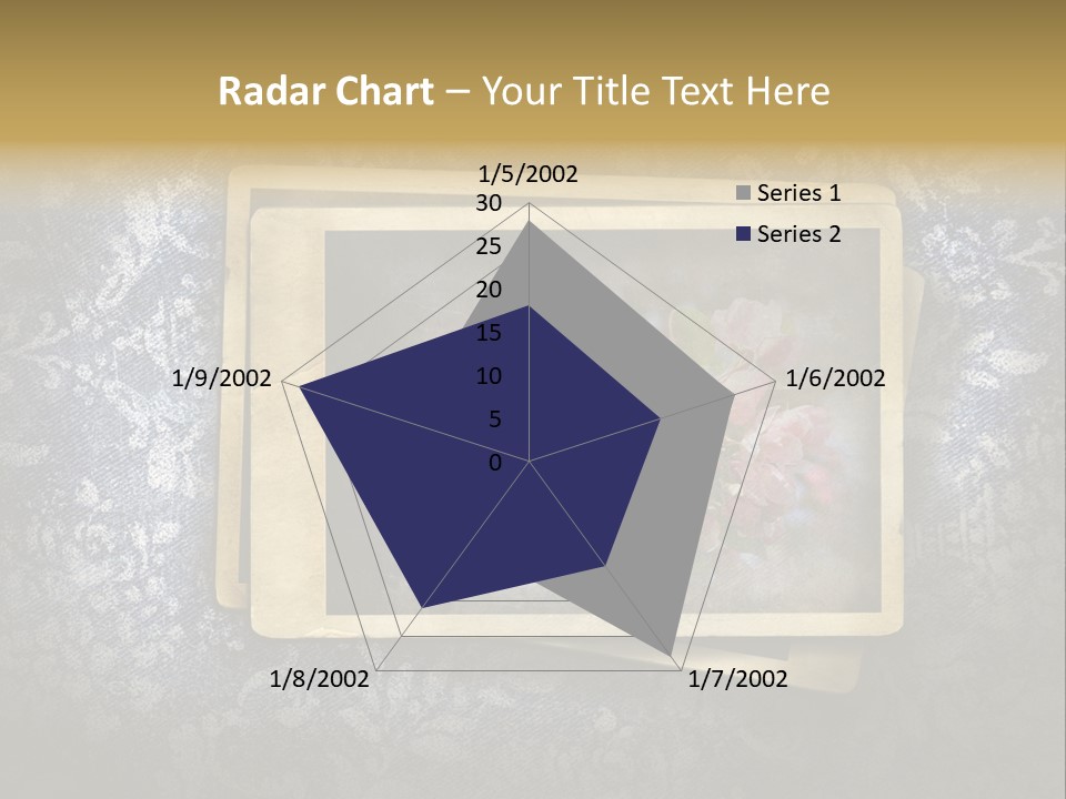 Scrapbook Template Aged PowerPoint Template