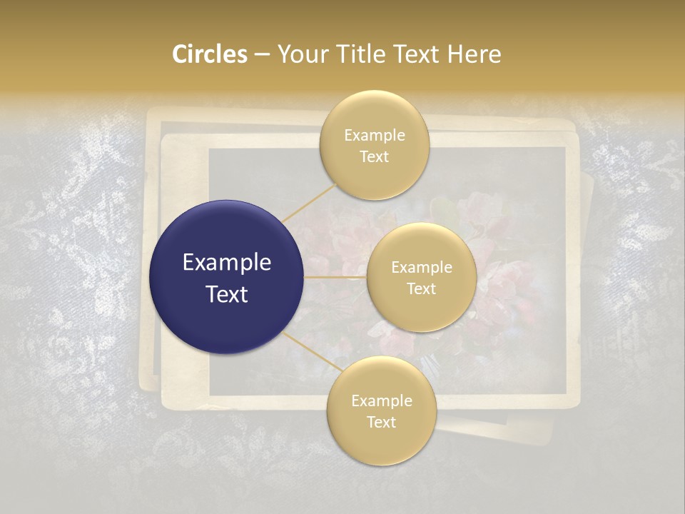 Scrapbook Template Aged PowerPoint Template