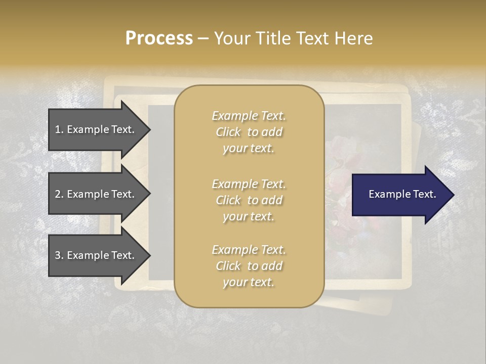 Scrapbook Template Aged PowerPoint Template