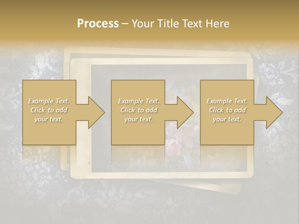 Scrapbook Template Aged PowerPoint Template