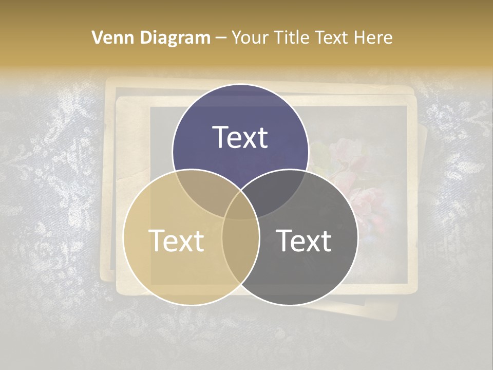 Scrapbook Template Aged PowerPoint Template