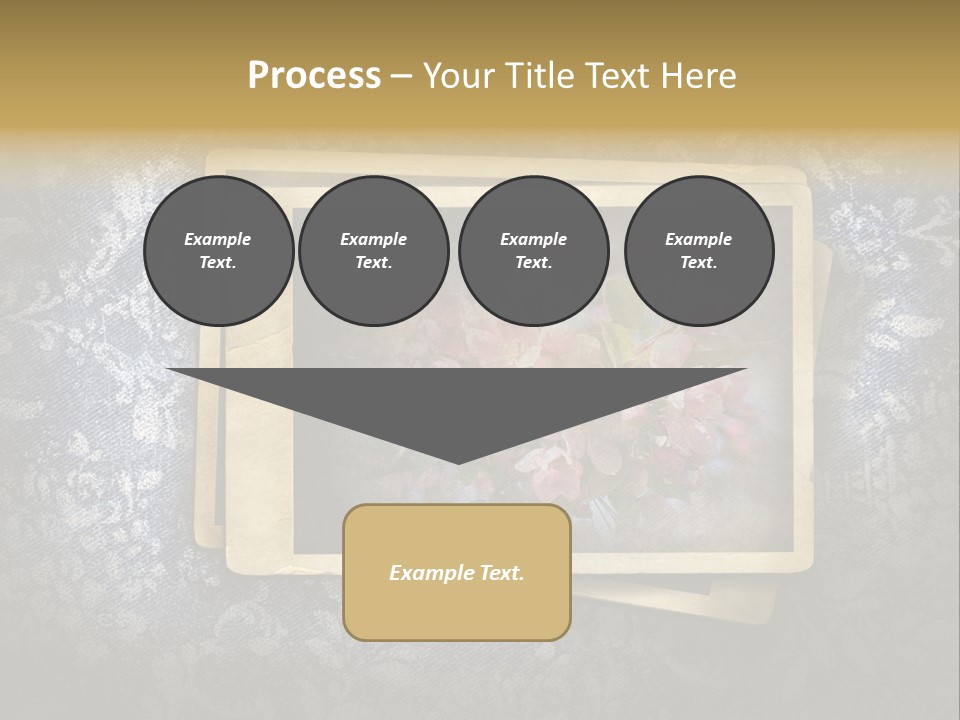Scrapbook Template Aged PowerPoint Template