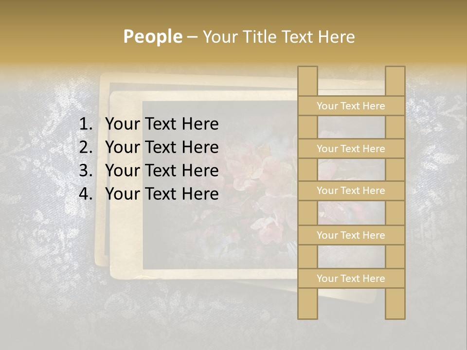 Scrapbook Template Aged PowerPoint Template