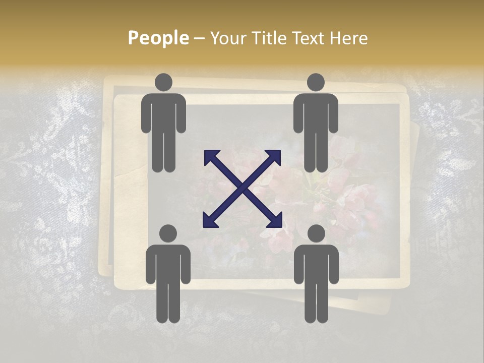 Scrapbook Template Aged PowerPoint Template