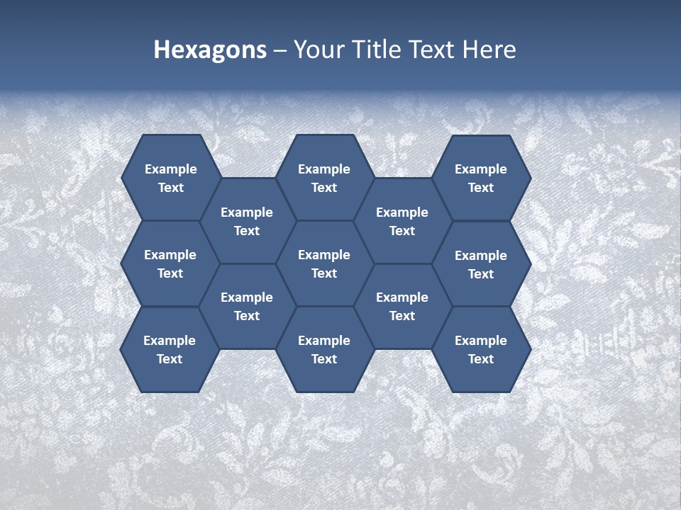 Faded Floral Background PowerPoint Template