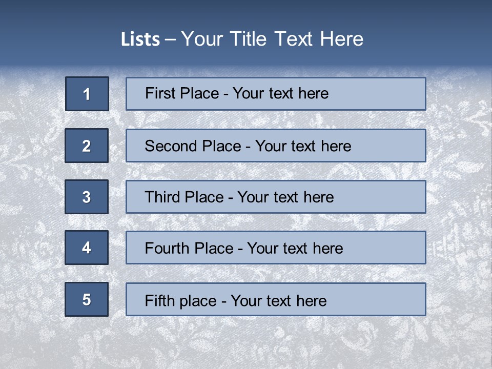 Faded Floral Background PowerPoint Template