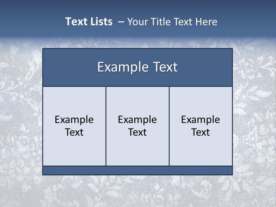Faded Floral Background PowerPoint Template