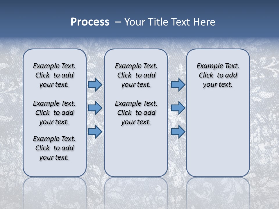 Faded Floral Background PowerPoint Template