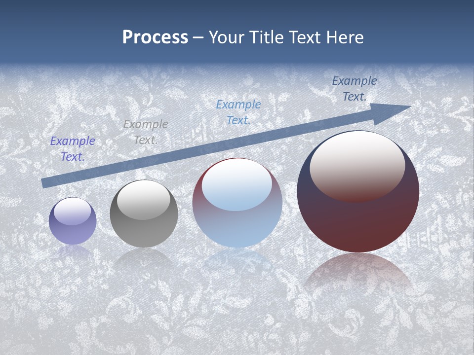 Faded Floral Background PowerPoint Template