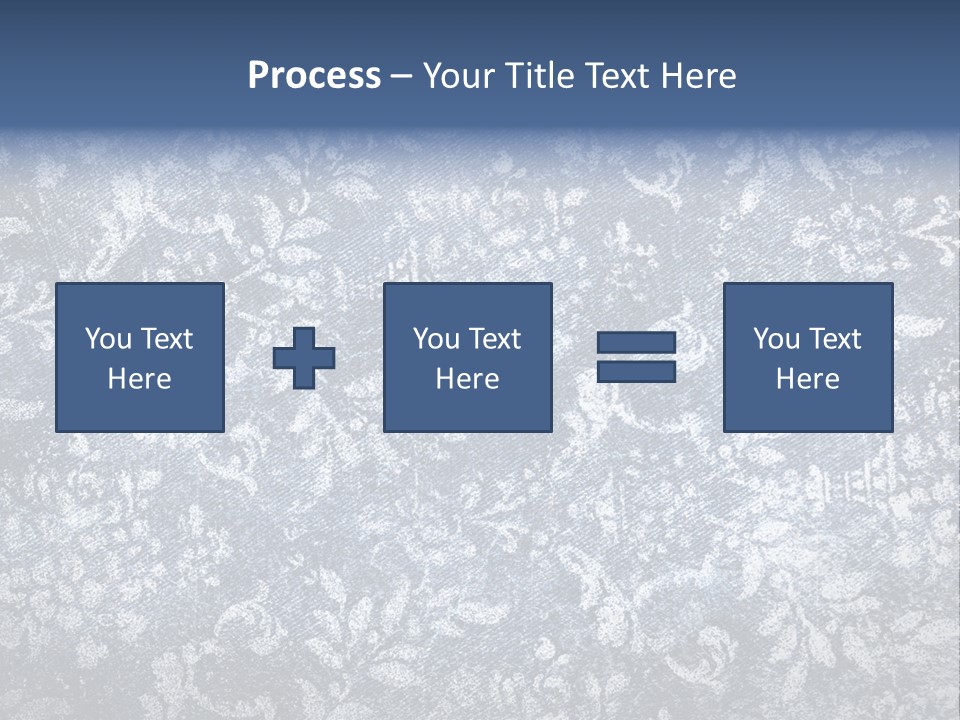 Faded Floral Background PowerPoint Template
