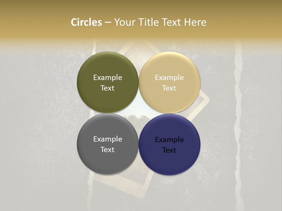 Notebook Old Noticeboard PowerPoint Template