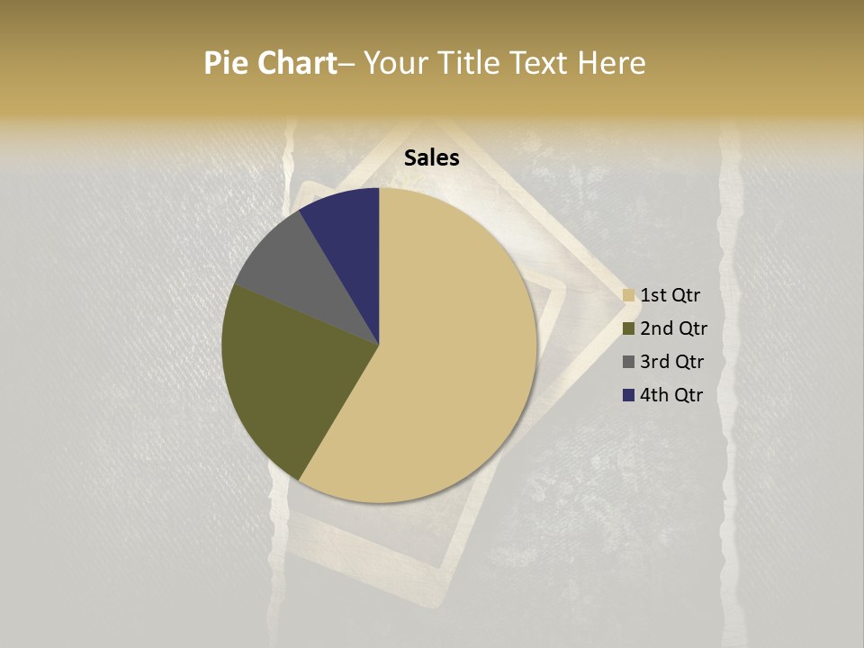 Notebook Old Noticeboard PowerPoint Template
