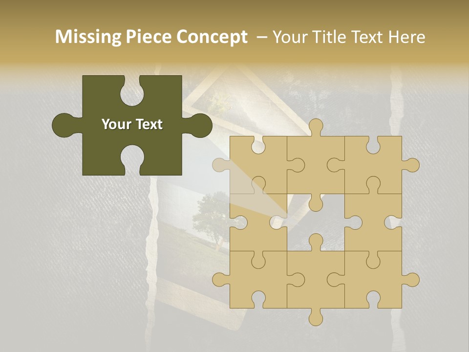 Notebook Old Noticeboard PowerPoint Template