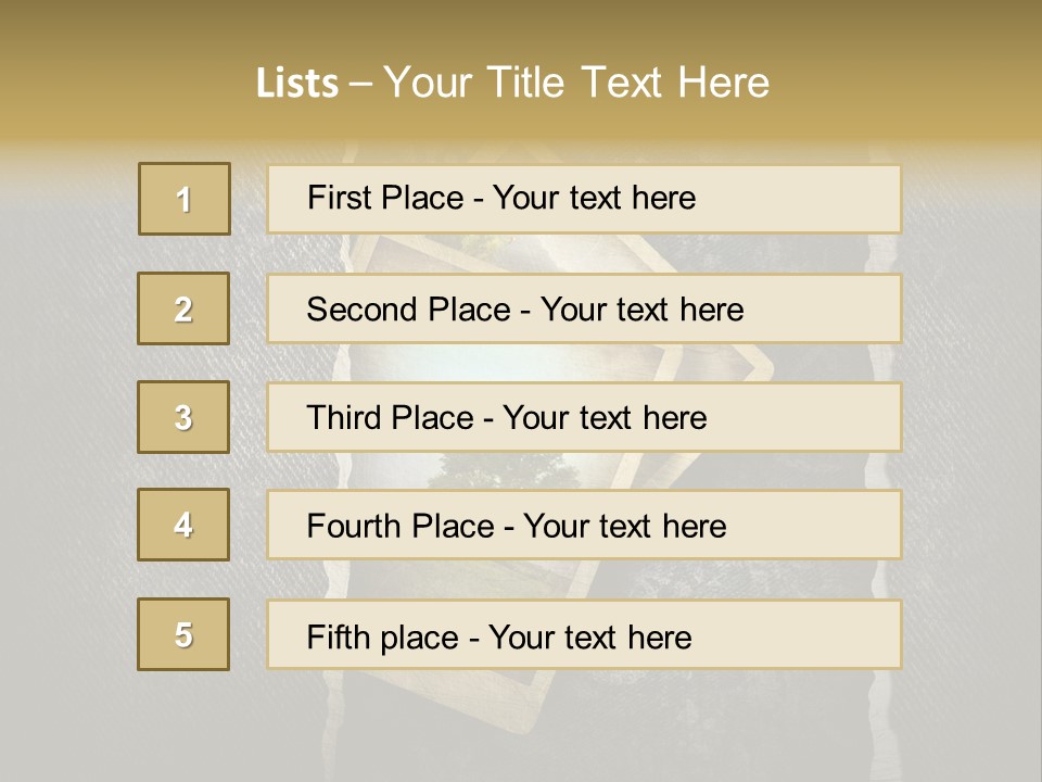 Notebook Old Noticeboard PowerPoint Template