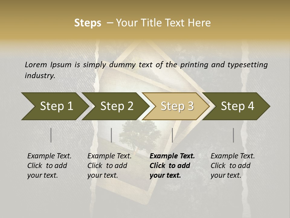 Notebook Old Noticeboard PowerPoint Template