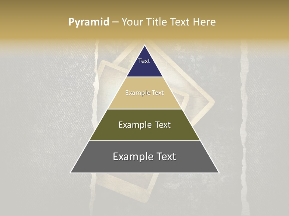 Notebook Old Noticeboard PowerPoint Template