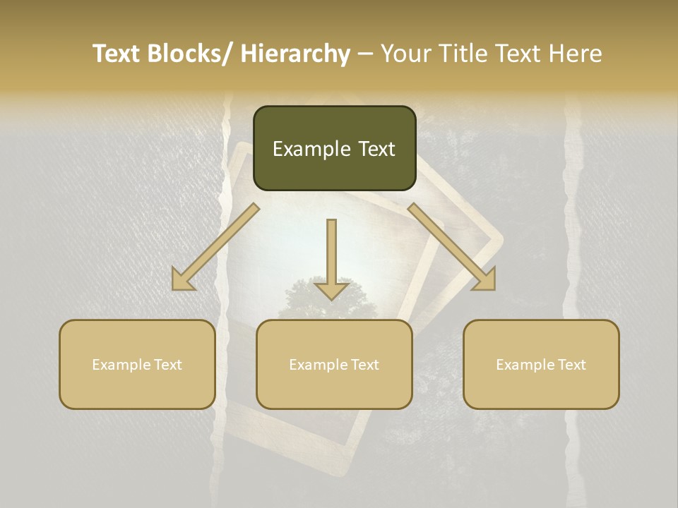 Notebook Old Noticeboard PowerPoint Template