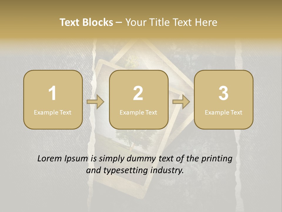 Notebook Old Noticeboard PowerPoint Template