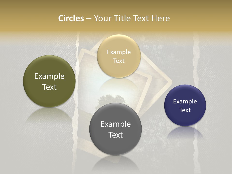 Notebook Old Noticeboard PowerPoint Template