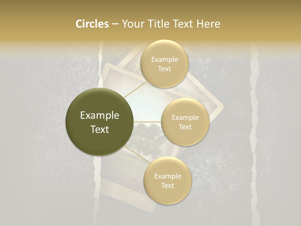 Notebook Old Noticeboard PowerPoint Template