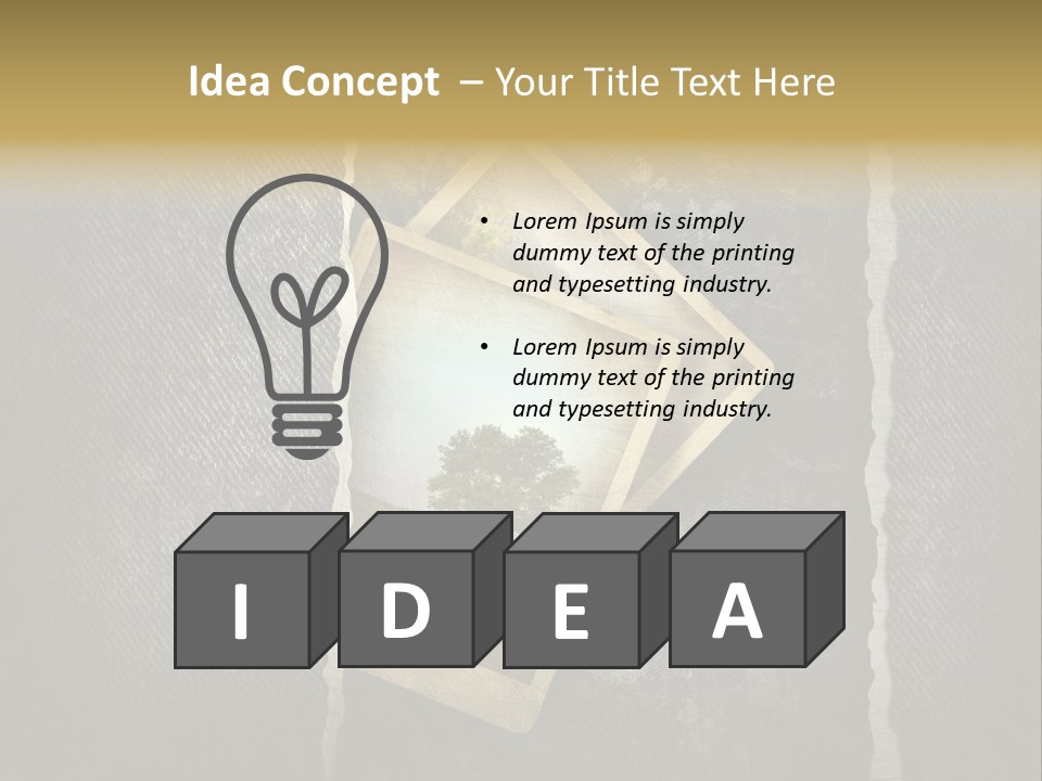 Notebook Old Noticeboard PowerPoint Template