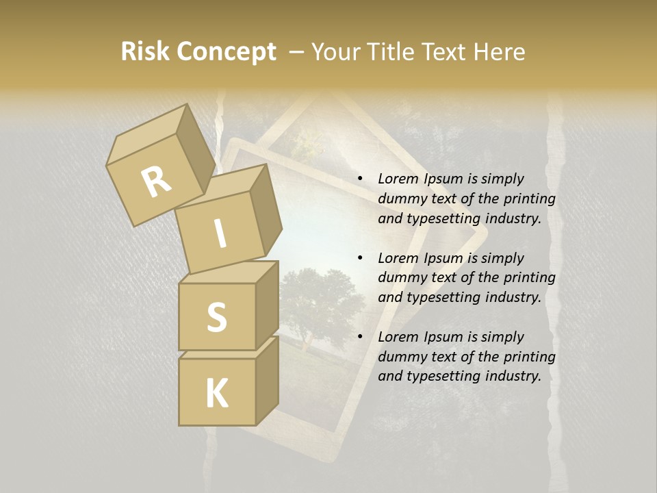 Notebook Old Noticeboard PowerPoint Template