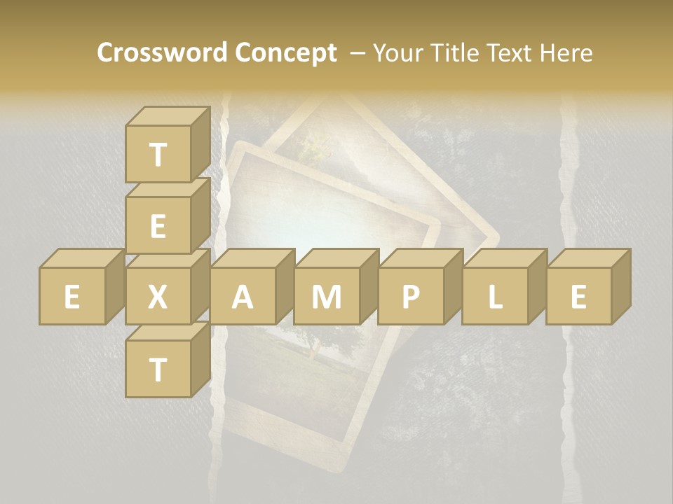 Notebook Old Noticeboard PowerPoint Template
