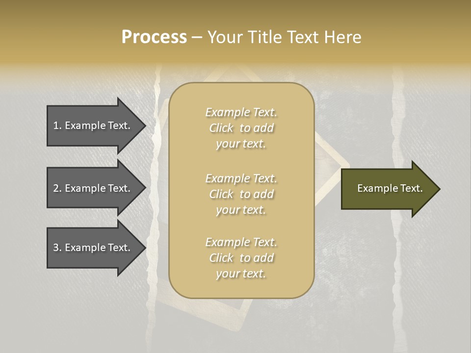 Notebook Old Noticeboard PowerPoint Template