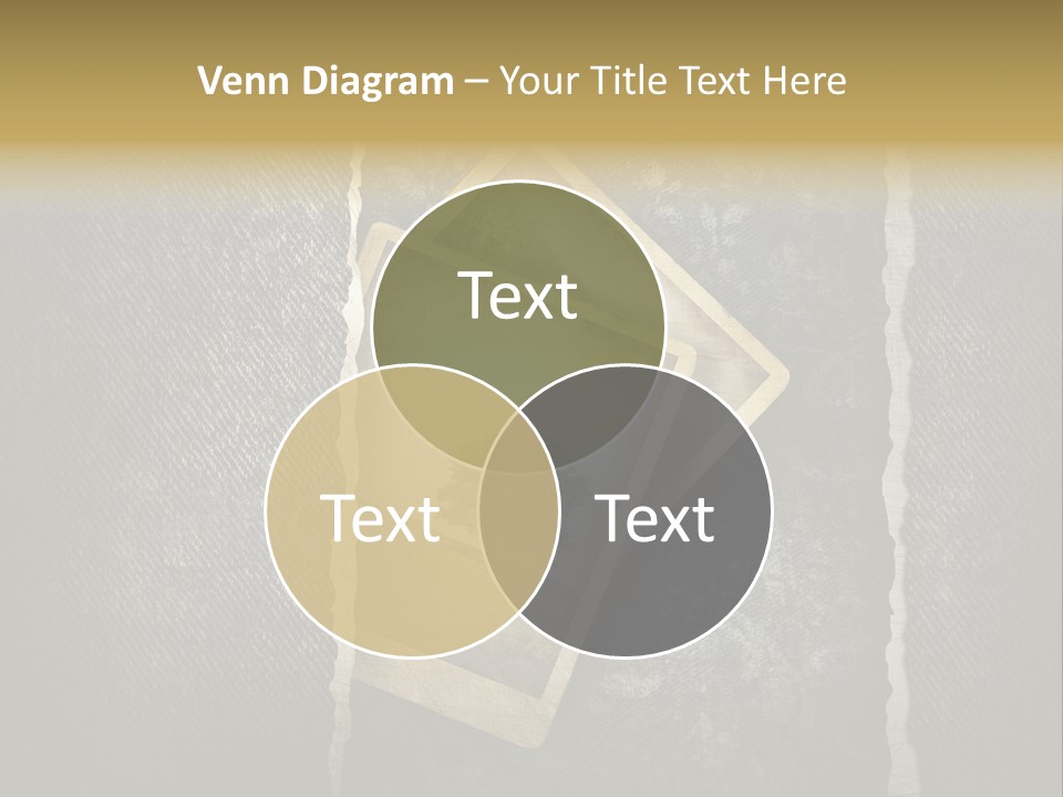 Notebook Old Noticeboard PowerPoint Template