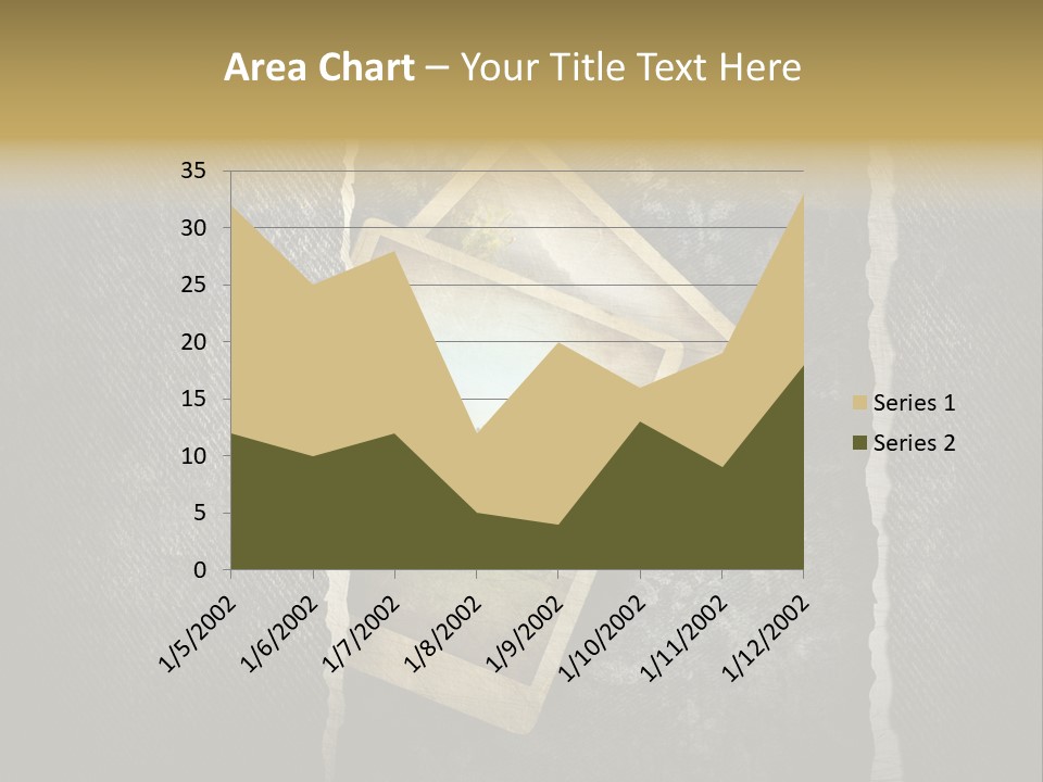 Notebook Old Noticeboard PowerPoint Template