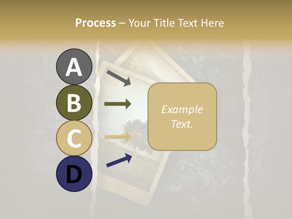 Notebook Old Noticeboard PowerPoint Template