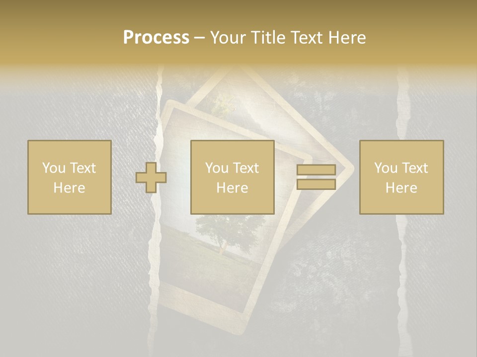 Notebook Old Noticeboard PowerPoint Template