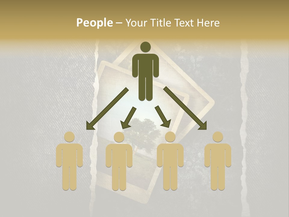 Notebook Old Noticeboard PowerPoint Template