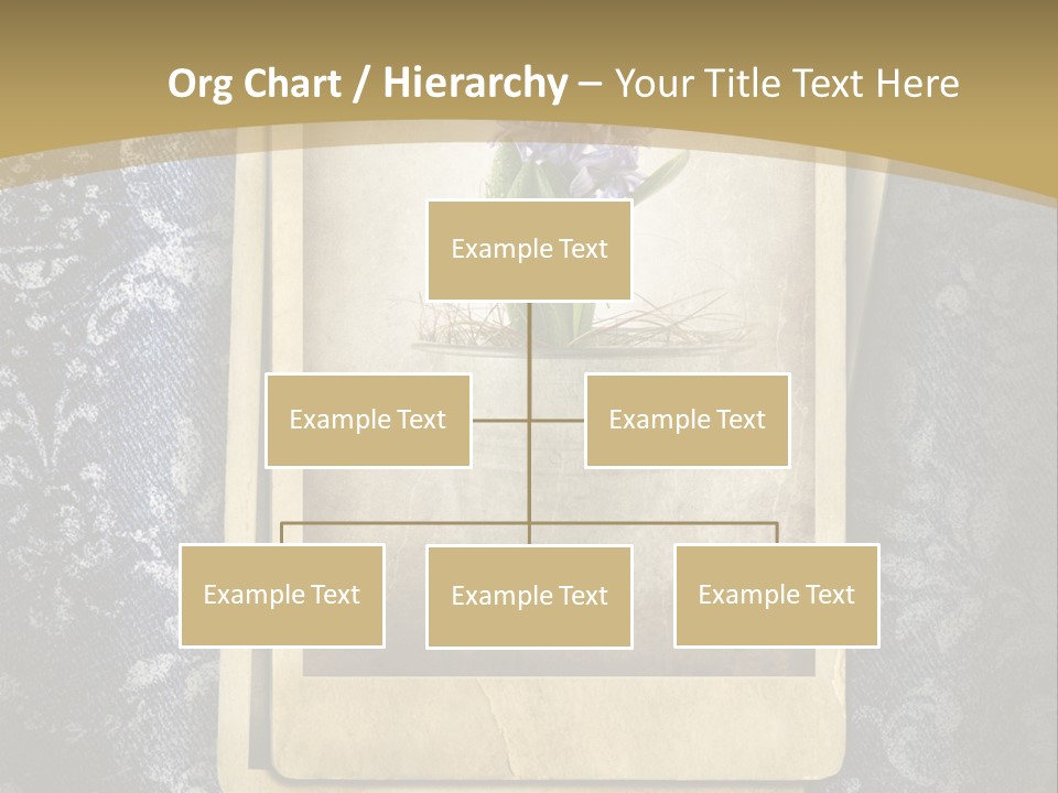 Denim Grunge PowerPoint Template