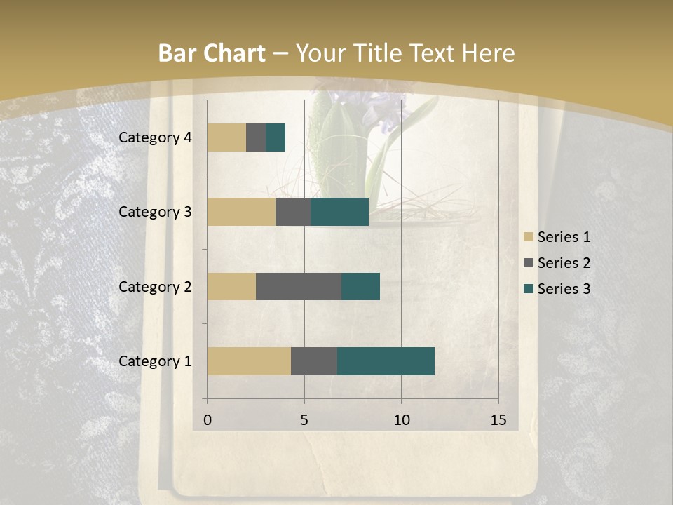 Denim Grunge PowerPoint Template