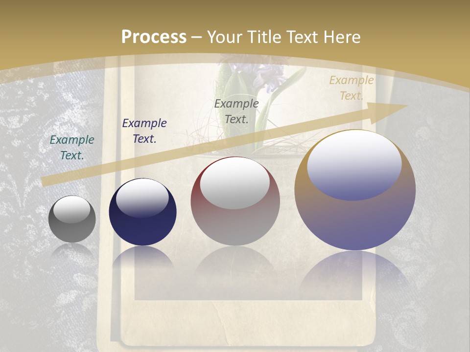 Denim Grunge PowerPoint Template