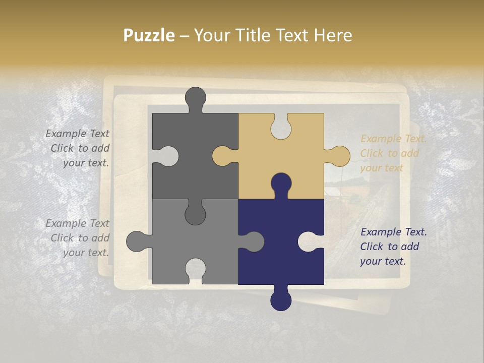 Blank Note Text PowerPoint Template