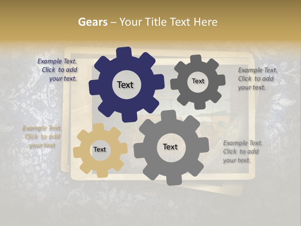 Blank Note Text PowerPoint Template