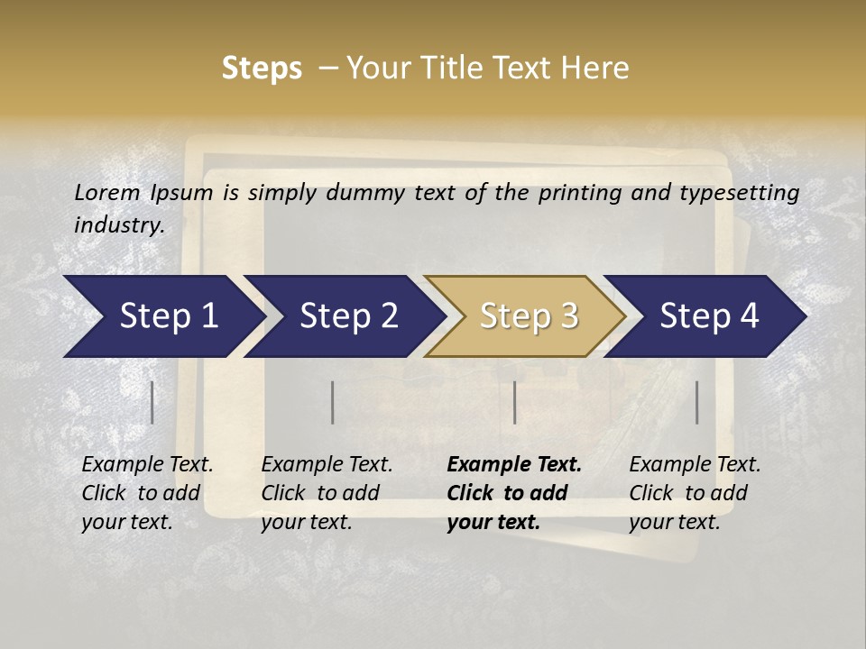 Blank Note Text PowerPoint Template