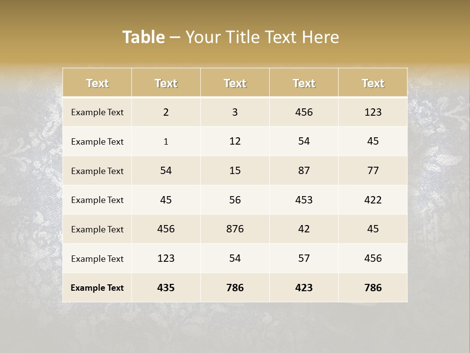 Blank Note Text PowerPoint Template