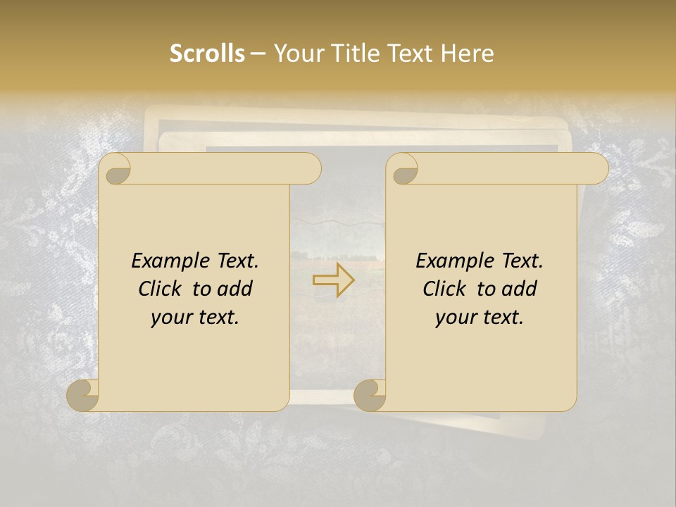 Blank Note Text PowerPoint Template