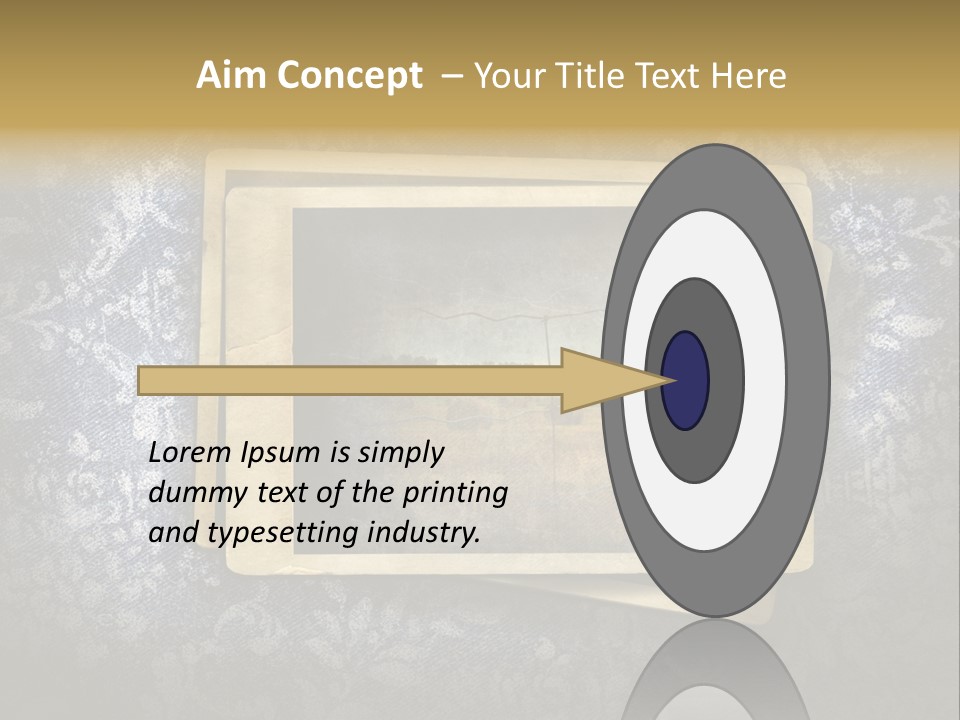 Blank Note Text PowerPoint Template