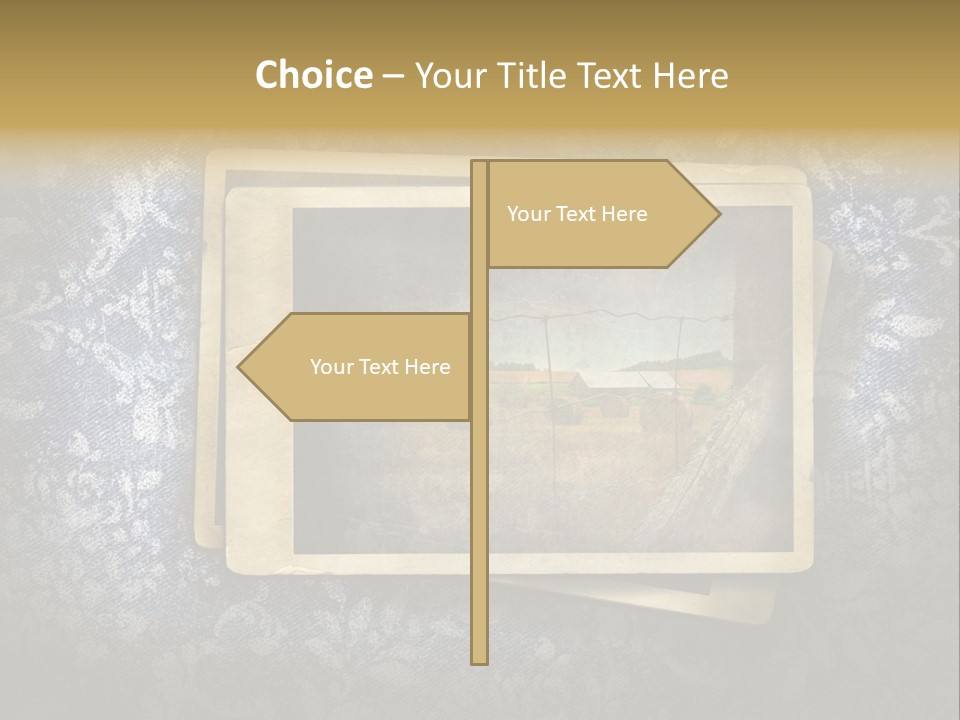 Blank Note Text PowerPoint Template