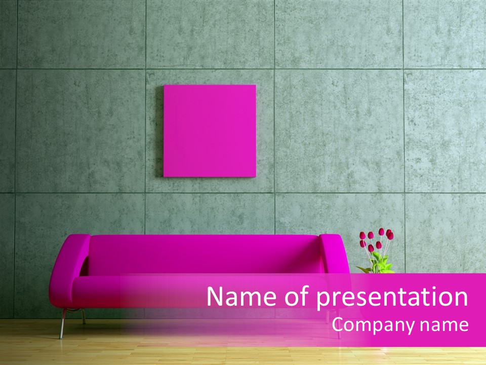 Fuschia PowerPoint Template