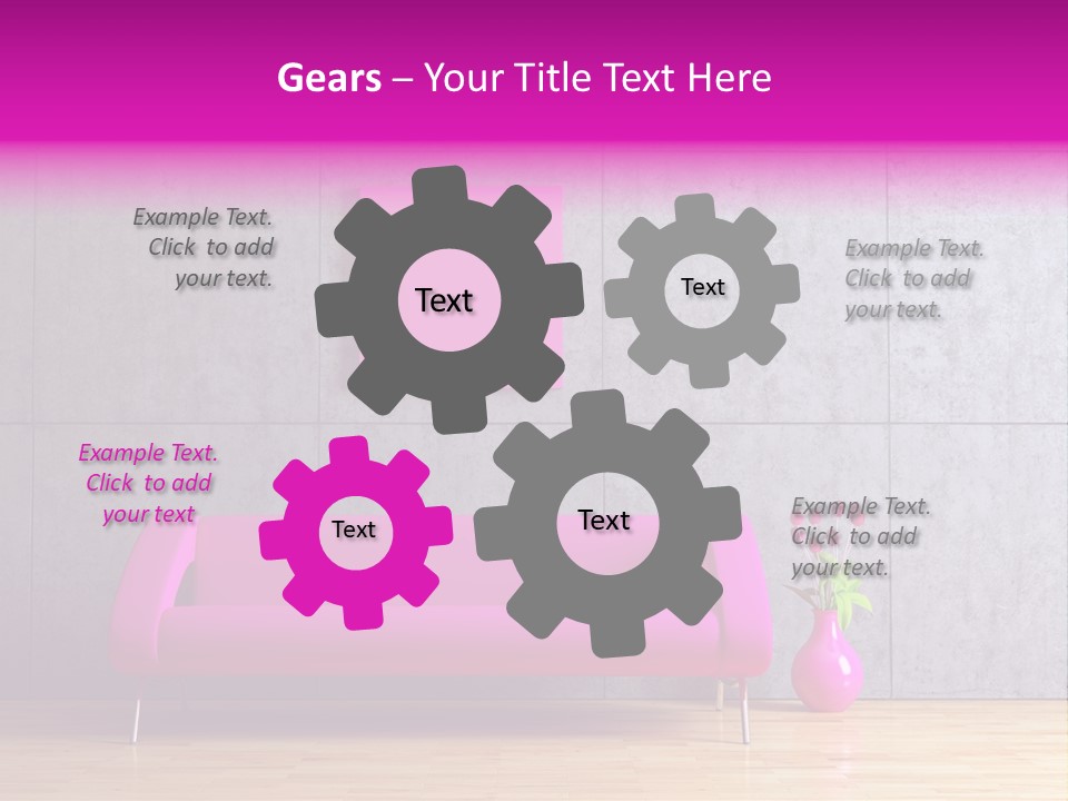 Fuschia PowerPoint Template
