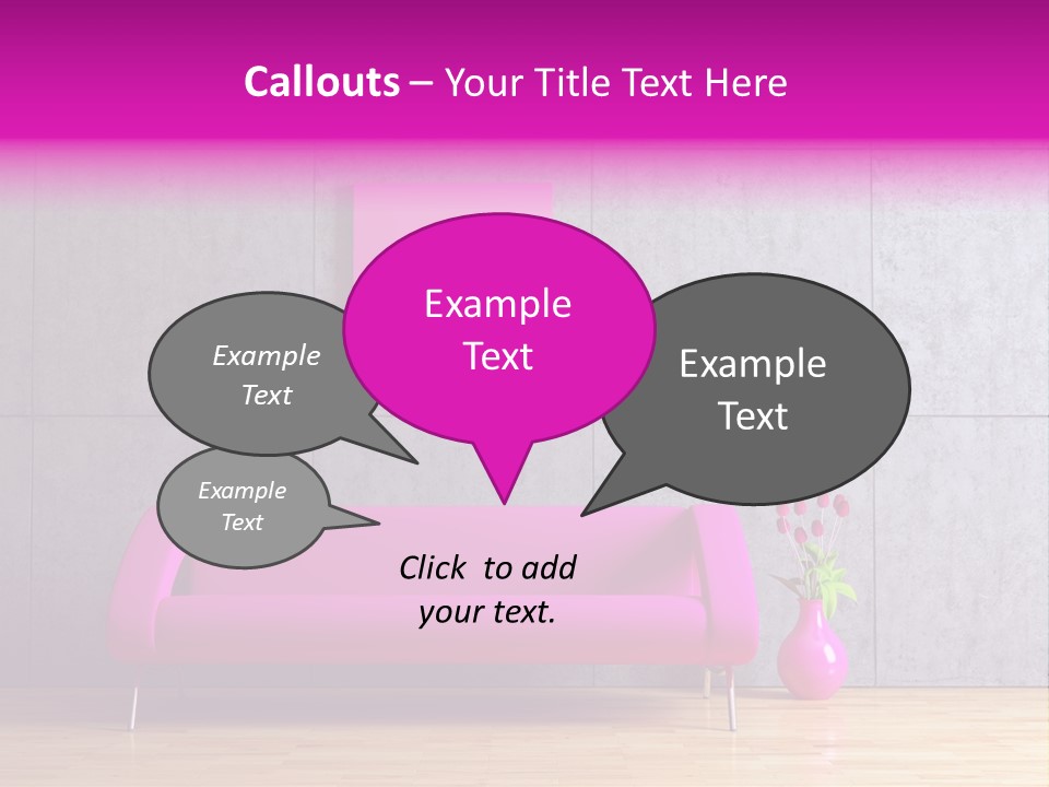 Fuschia PowerPoint Template