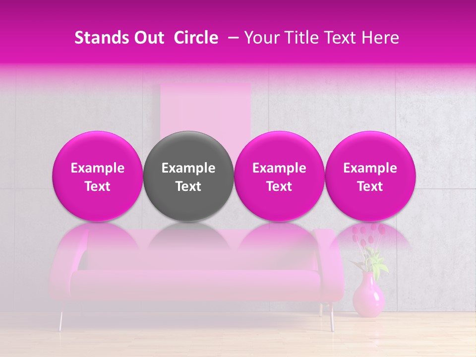 Fuschia PowerPoint Template