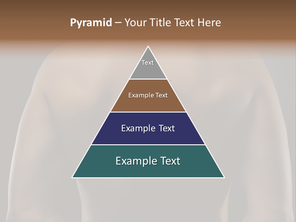 Man With Flowers PowerPoint Template