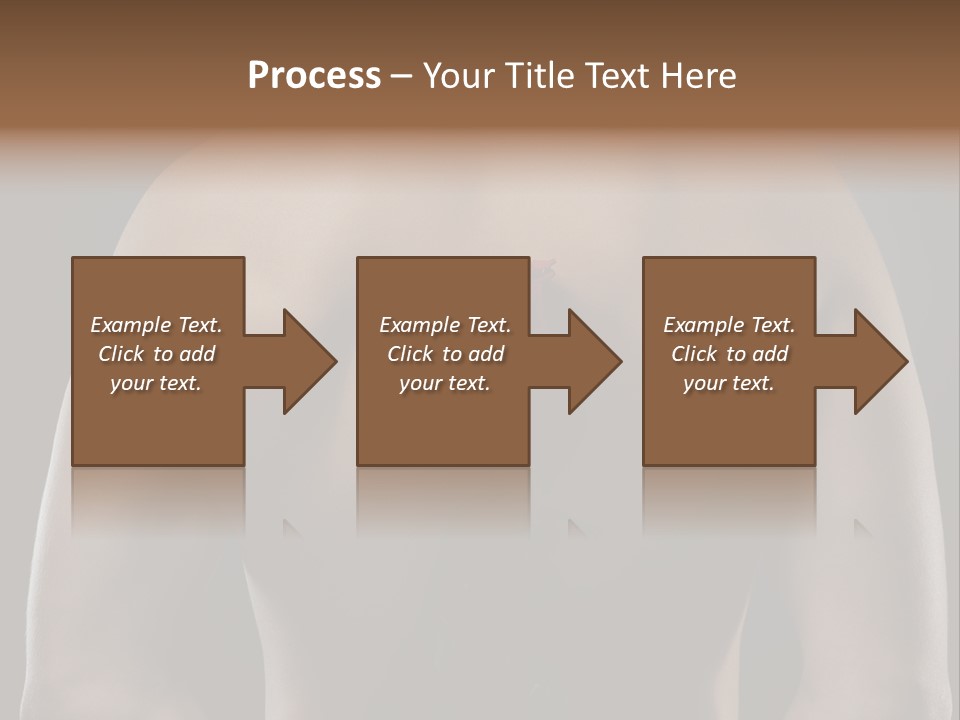 Man With Flowers PowerPoint Template